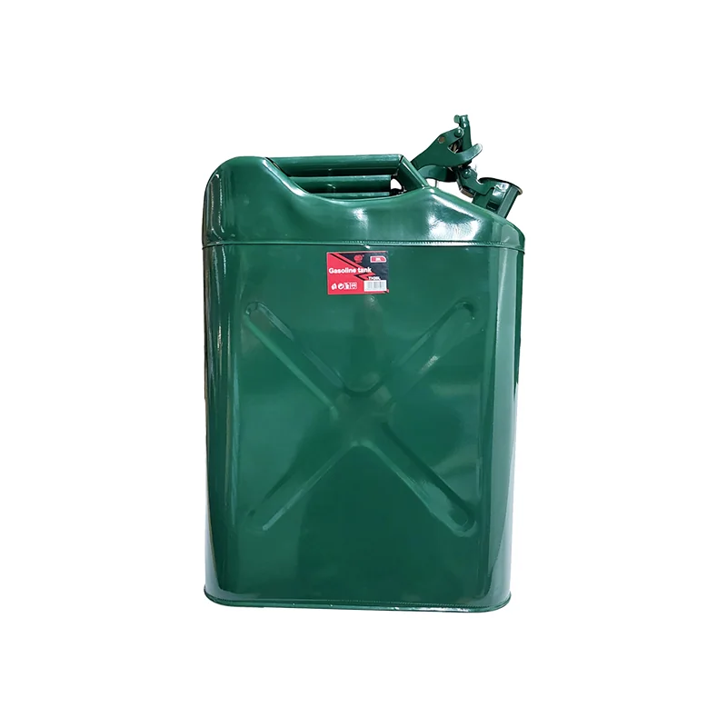 B30053.webp JERRY CAN 20LTR METAL GREEN PETROL DIESEL - Image 1