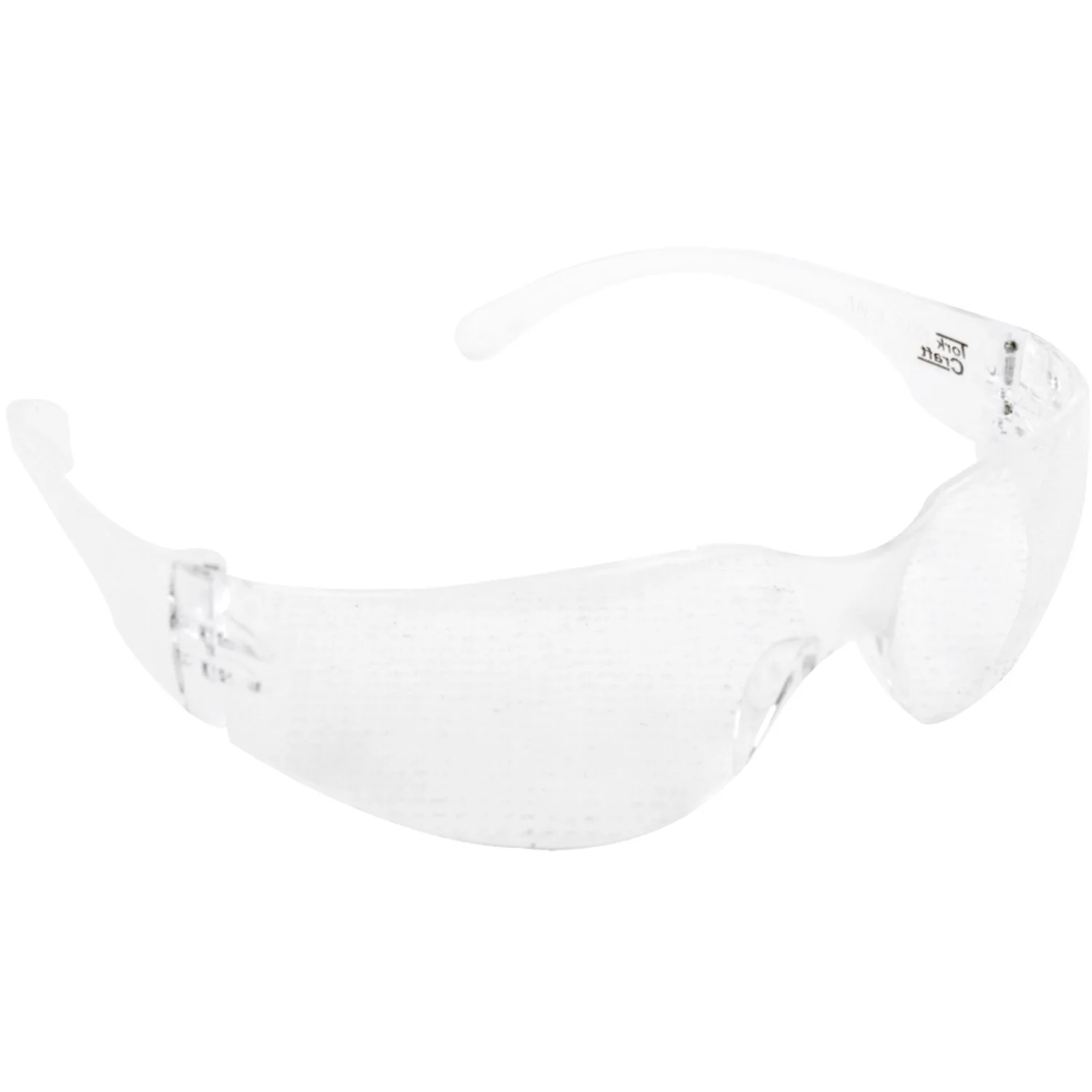 B5164.webp SAFETY EYEWEAR GLASSES CLEAR ERGONOMIC DESIGN IN POLY BAG - Image 1