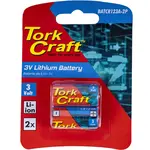 BATTERY CR123A 3V LITHIUM X2 PER CARD (MOQ 6) - Image 2