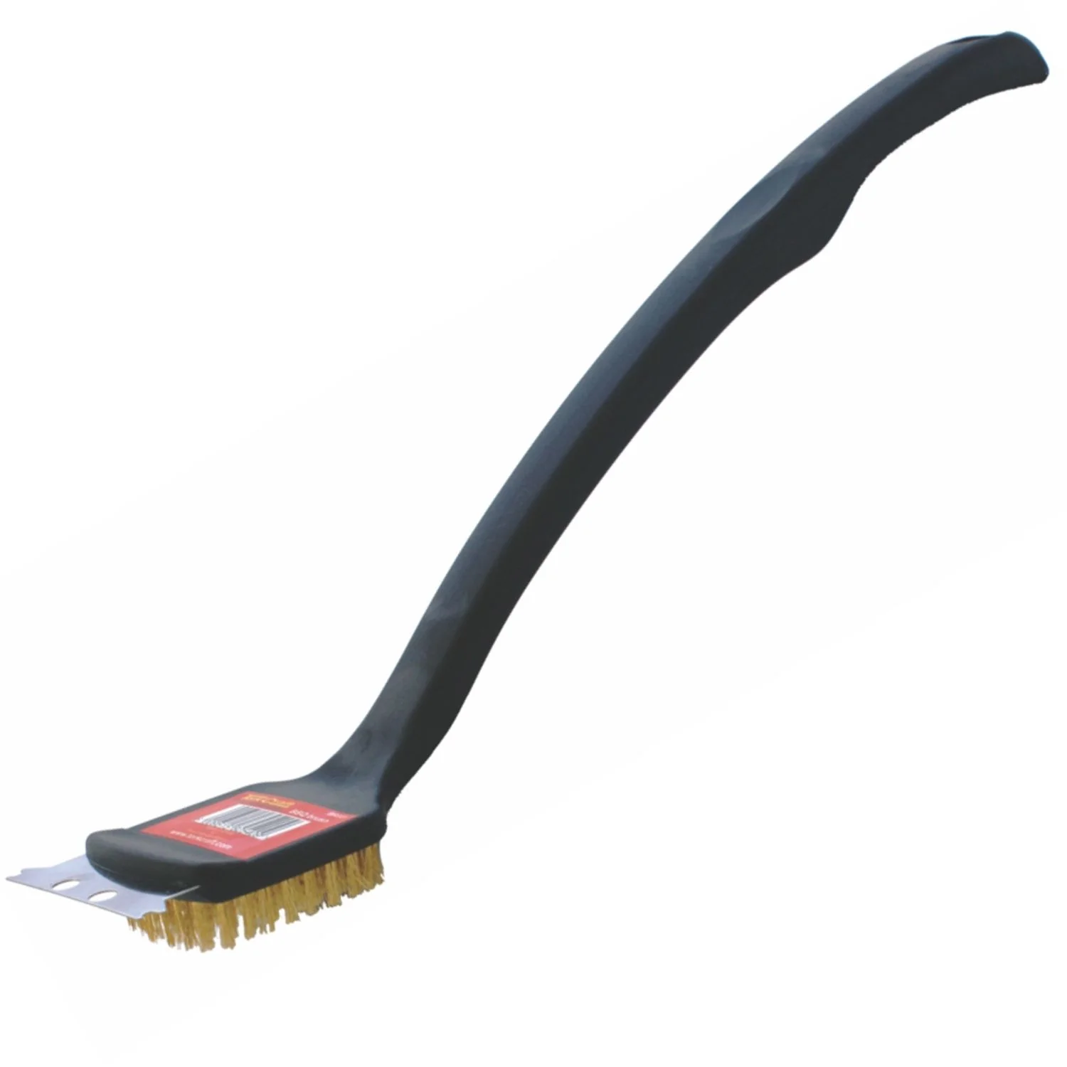 BR001.webp BRAAI BBQ BRASS WIRE BRUSH 450MM HANDLE 18″ TCW - Image 1