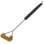 BRAAI BBQ THREE SIDE BRASS WIRE BRUSH 530MM HANDLE 21″ TCW
