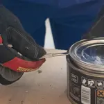 PAINT CAN and BOTTLE OPENER ALL STEEL - Image 2