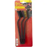 MINI BRUSH SET 3PC BRASS STAINLESS NYLON IN BLISTER - Image 2