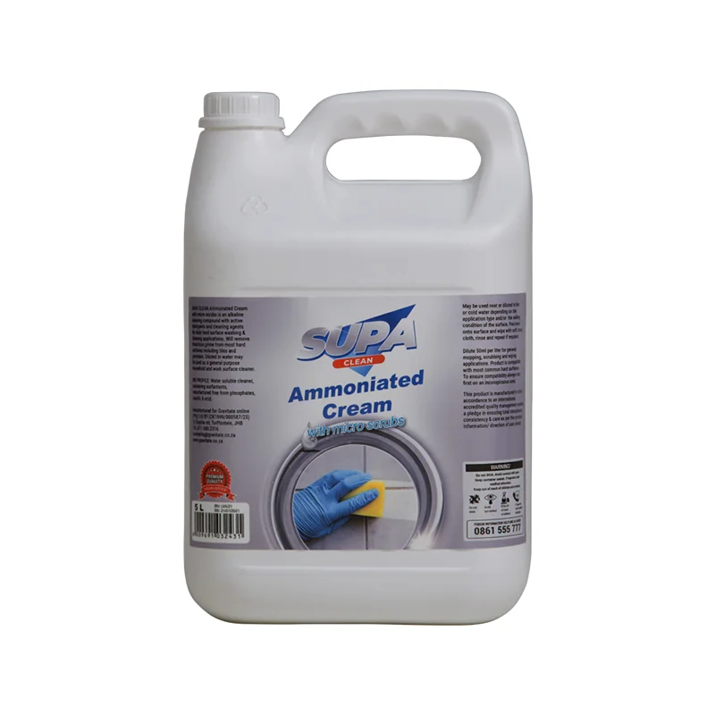 C10146.webp SUPA AMMONIATED CLEANER CREAM 5LTR FHAN002 - Image 1