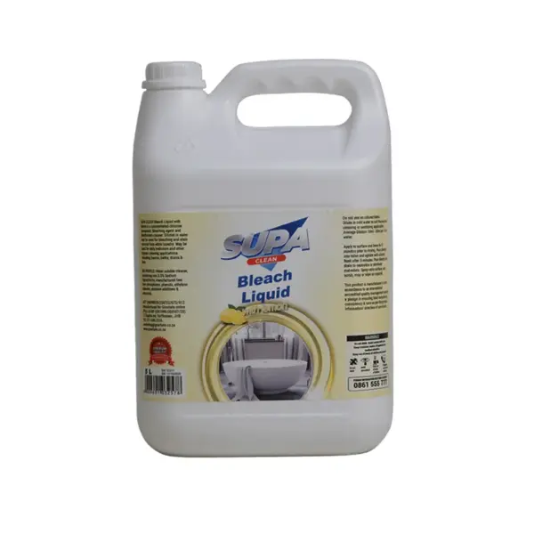 SUPA BLEACH LIQUID WITH LEMON 5LTR FBLE004