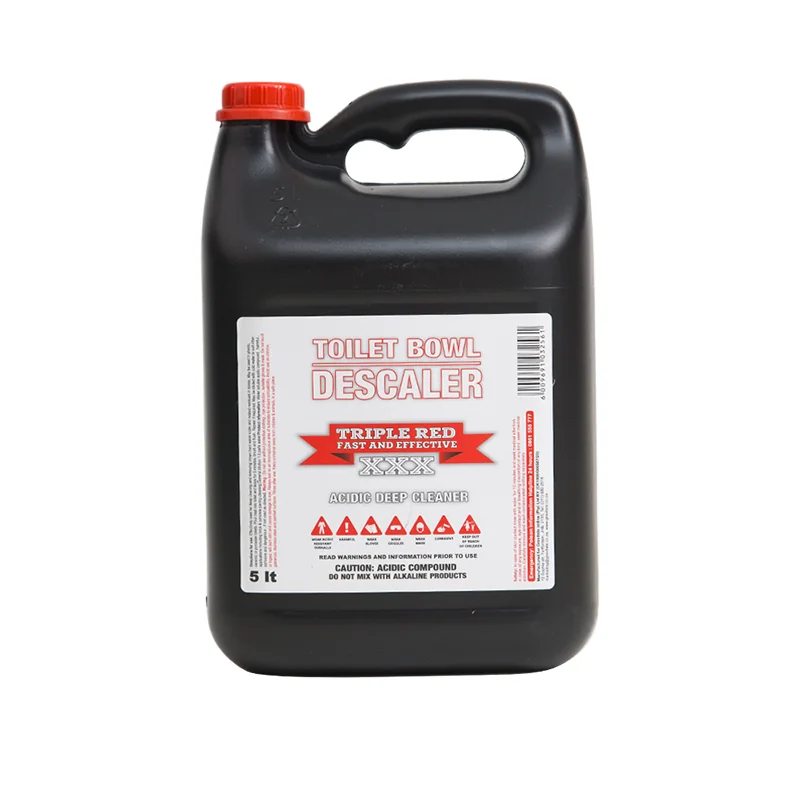 C10173.webp TRIPLE RED TOILET BOWL DESCALER 5LTR FTOI001 - Image 1