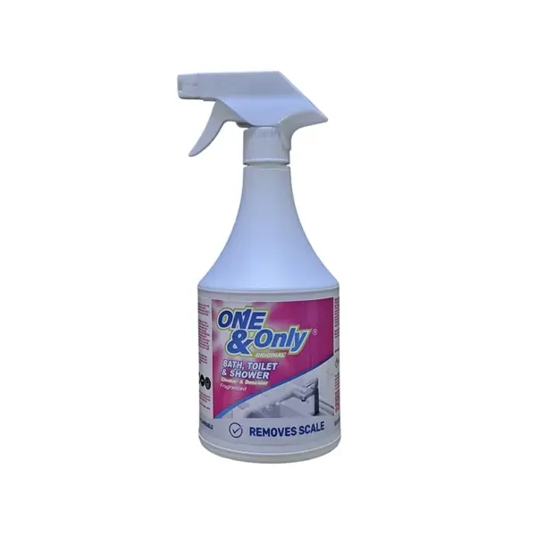 ONE & ONLY BATH TOILET & SHOWER CLEAN & DESCALER  750ML TR