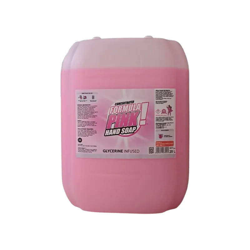 C10236.webp FORMULA PINK HAND SOAP LIQUID 20LTR FFOR003 - Image 1