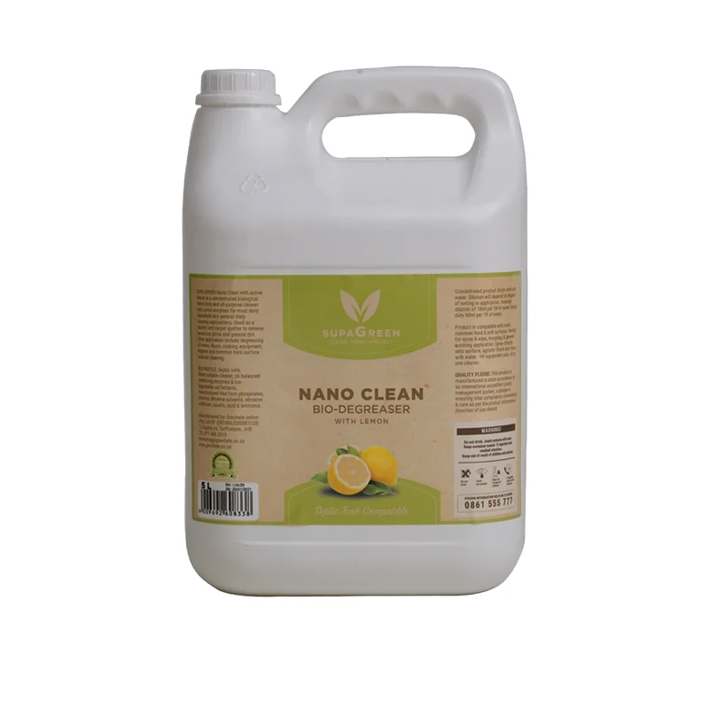 C10260.webp NANO CLEAN BIO-DEGREASER WITH LEMON 5LTR - Image 1