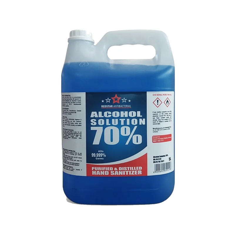 C10283.webp RSA HAND SANITISER LIQUID 70% ALCHOHOL 5LT - Image 1