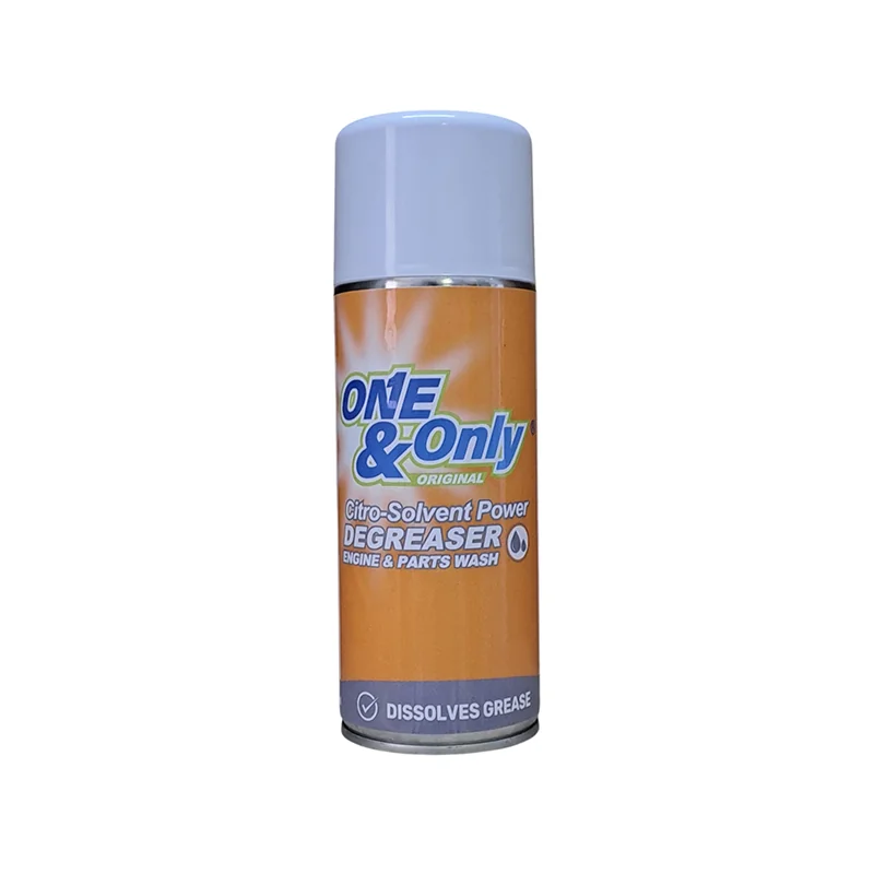 C10368.webp ONE & ONLY CITRO SOLVENT DEGREASER AEROSOL 400ML - Image 1
