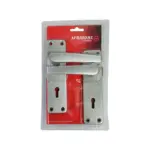 LOCKSET MORTICE MATT CHROME BS0247
