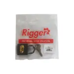 LOCK PADLOCK IRON CARDED 38MM RIGGER H38MM