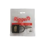 LOCK PADLOCK IRON CARDED RIGGER 50MM H50MM