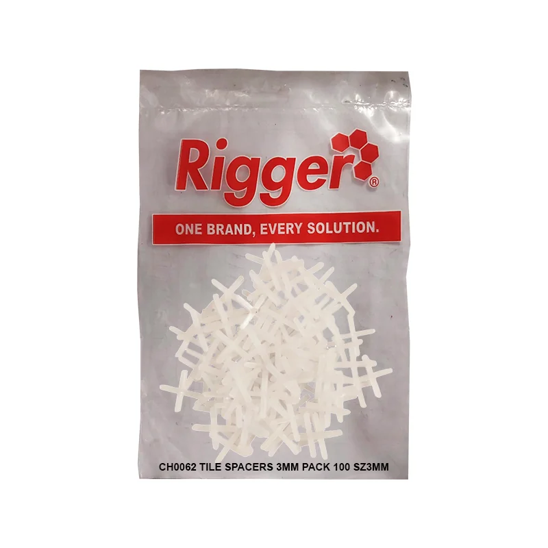 CH0062.webp TILE SPACERS 3MM PACK 100 SZ3MM - Image 1