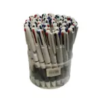 BALL POINT PENS TRI-COLOUR BLU/BLK/RED 50PCE BS7269