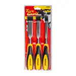 WOOD CHISEL 140MM BLADE 3PC 13/19/25 WITH PVC HANDLE - Image 2