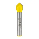 ROUTER BIT V GROOVE 90 DEGREE 3/8″