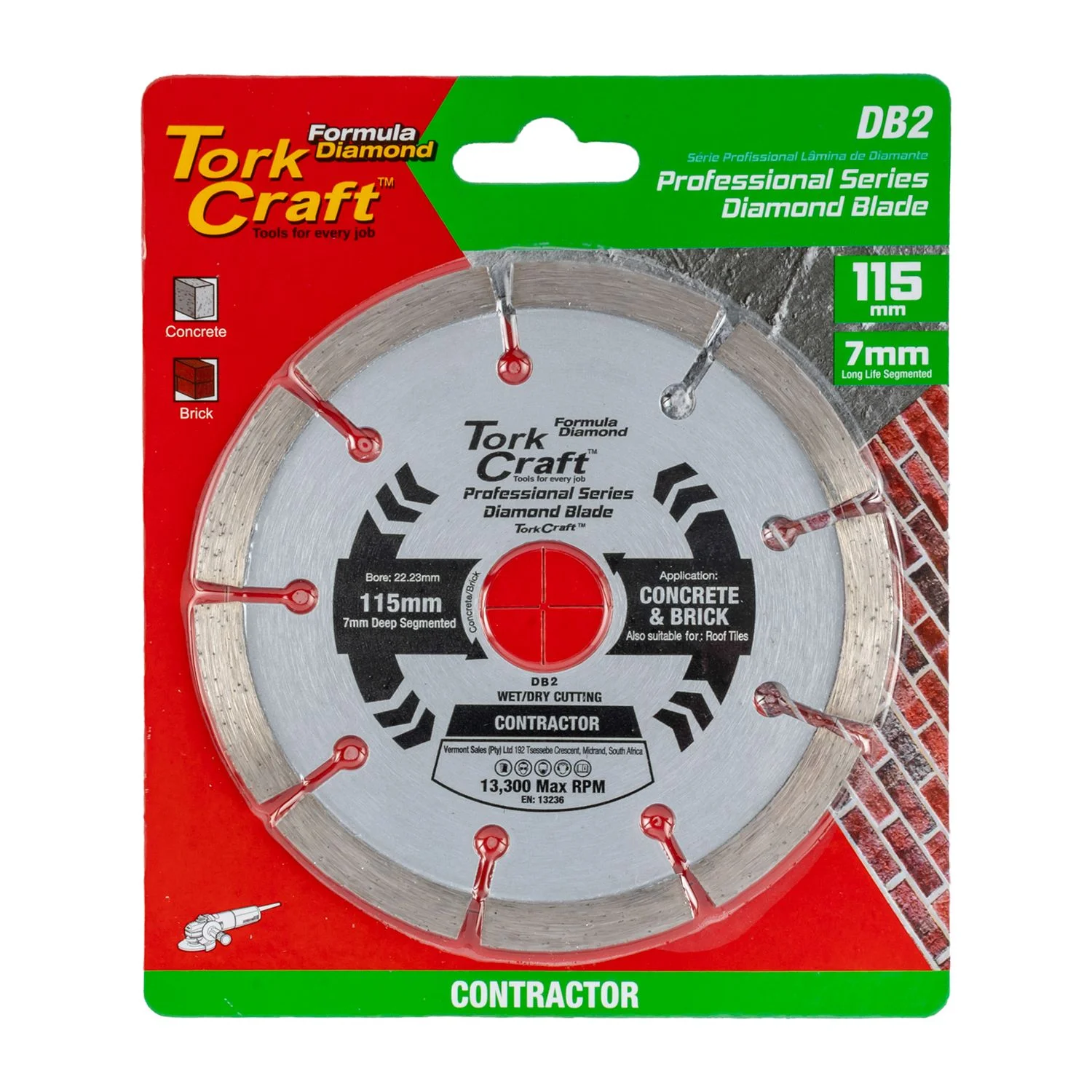 DB2.webp DIAMOND BLADE SEGMENTED 115MM - Image 1