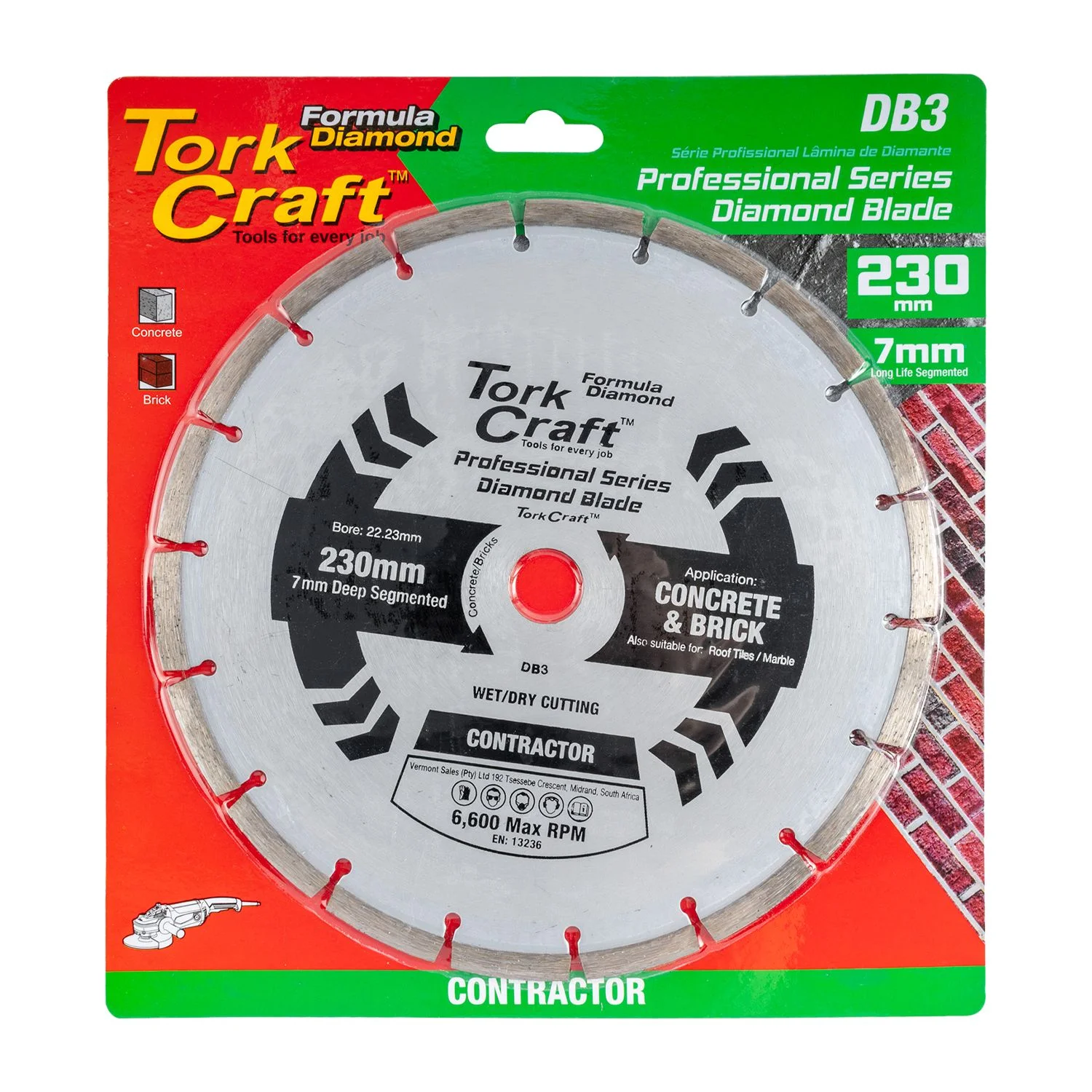 DB3.webp DIAMOND BLADE SEGMENTED 230MM - Image 1