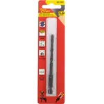 DRILL BIT HSS STANDARD 5.0MM HEX SHANK 1/CARD