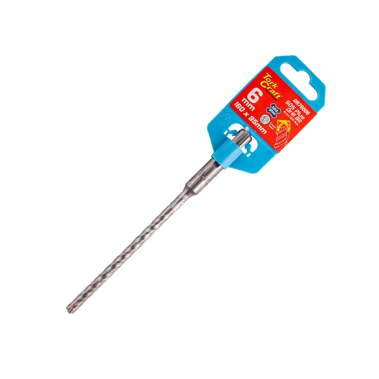 DR76006.webp SDS PLUS CROSS HEAD REBAR 6MM X 95MM X 160MM DRILL BIT - Image 1