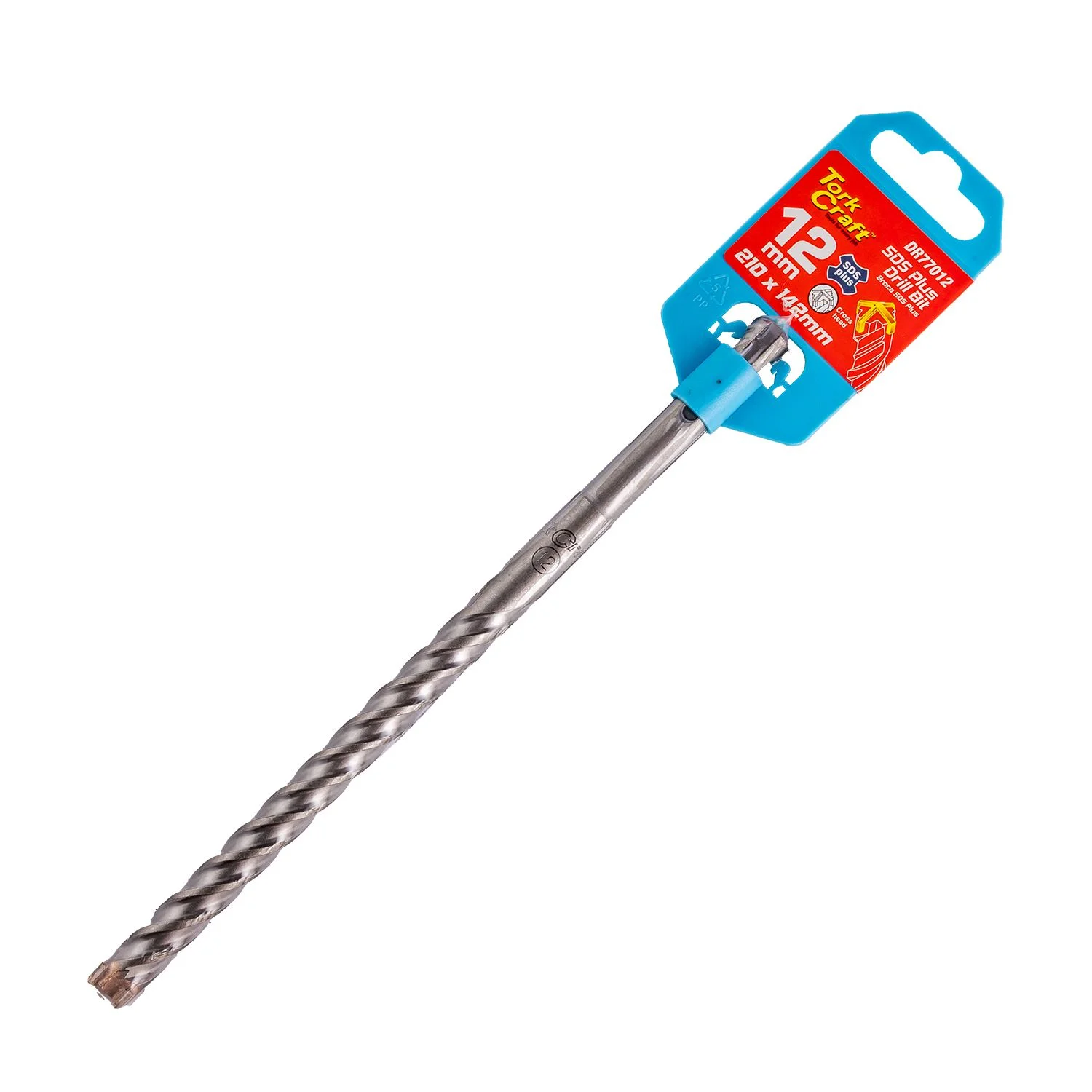 DR77012.webp SDS PLUS CROSS HEAD REBAR 12MM X 142MM X 210MM DRILL BIT - Image 1