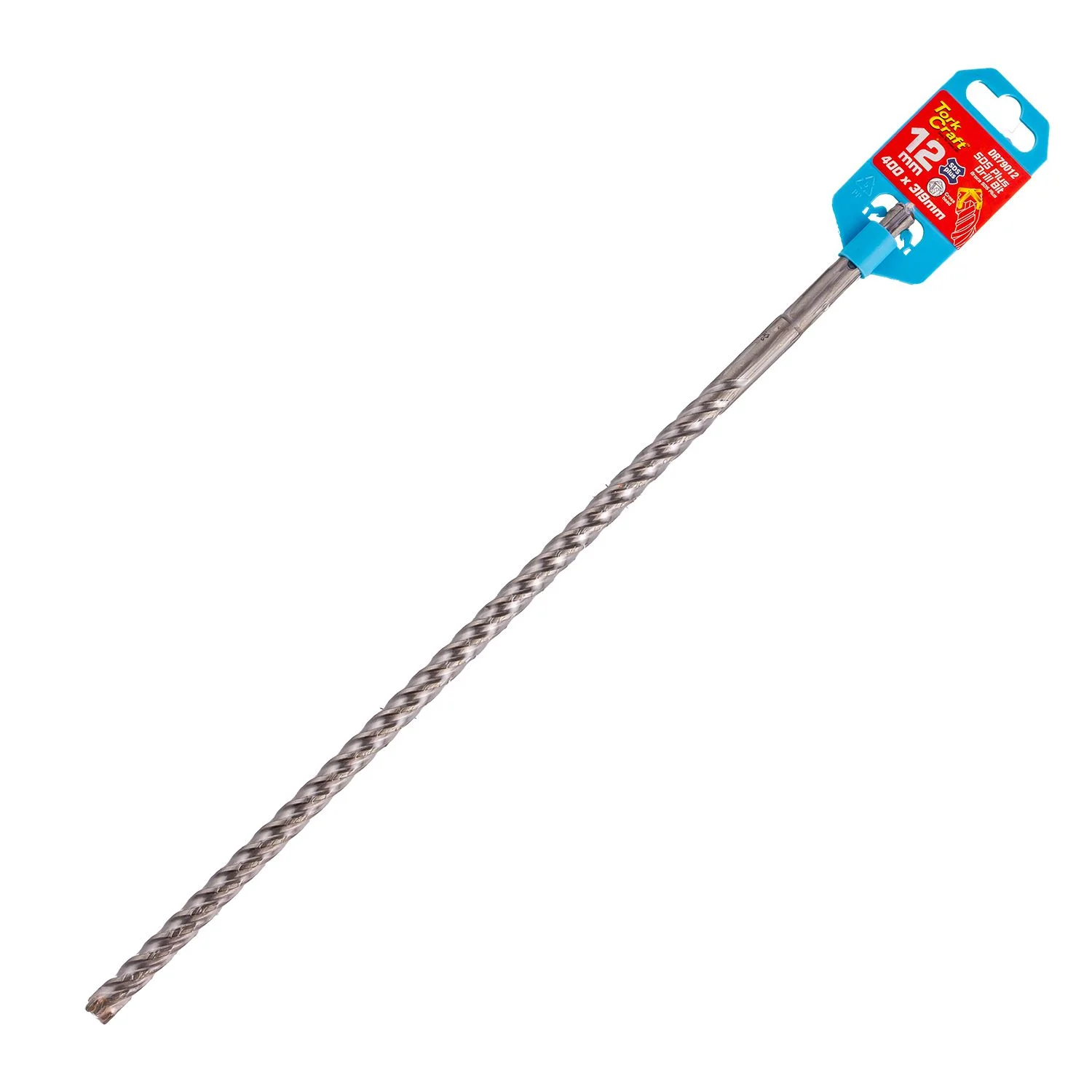 DR79012.webp SDS PLUS CROSS HEAD REBAR 12MM X 319MM X 400MM DRILL BIT - Image 1