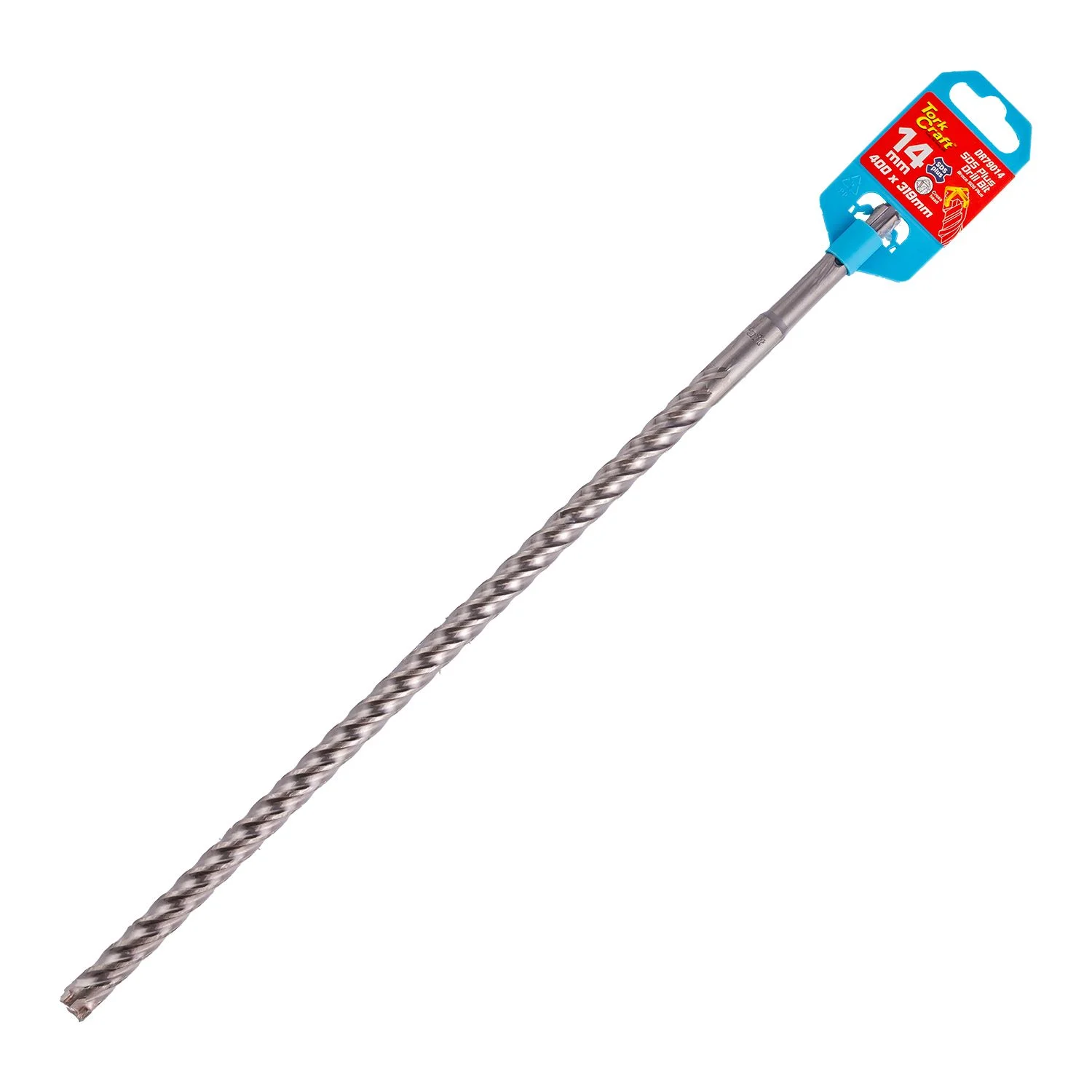 DR79014.webp SDS PLUS CROSS HEAD REBAR 14MM X 319MM X 400MM DRILL BIT - Image 1