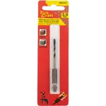DRILL BIT MASONRY/CONCRETE 3.0MM HEX SHANK 1/CARD