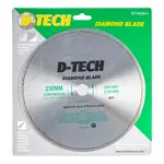 DIAMOND BLADE CONTINUOUS RIM 230X22 23MM CERAMIC/PORCELAIN