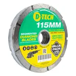DIAMOND BLADE SEGMENTED 115 X 22.23 BRICK and MASONRY 10PACK