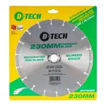 DIAMOND BLADE SEGMENTED STD. 230X22 23MM SCREED/ CEM. BRICK/MASONRY