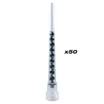 MIXER NOZZLES 50PC 2 COMPONENT CHEMICAL ANCHORS