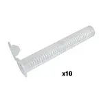 NYLON PERFORATED SLEEVE 12 X 80MM 10PC