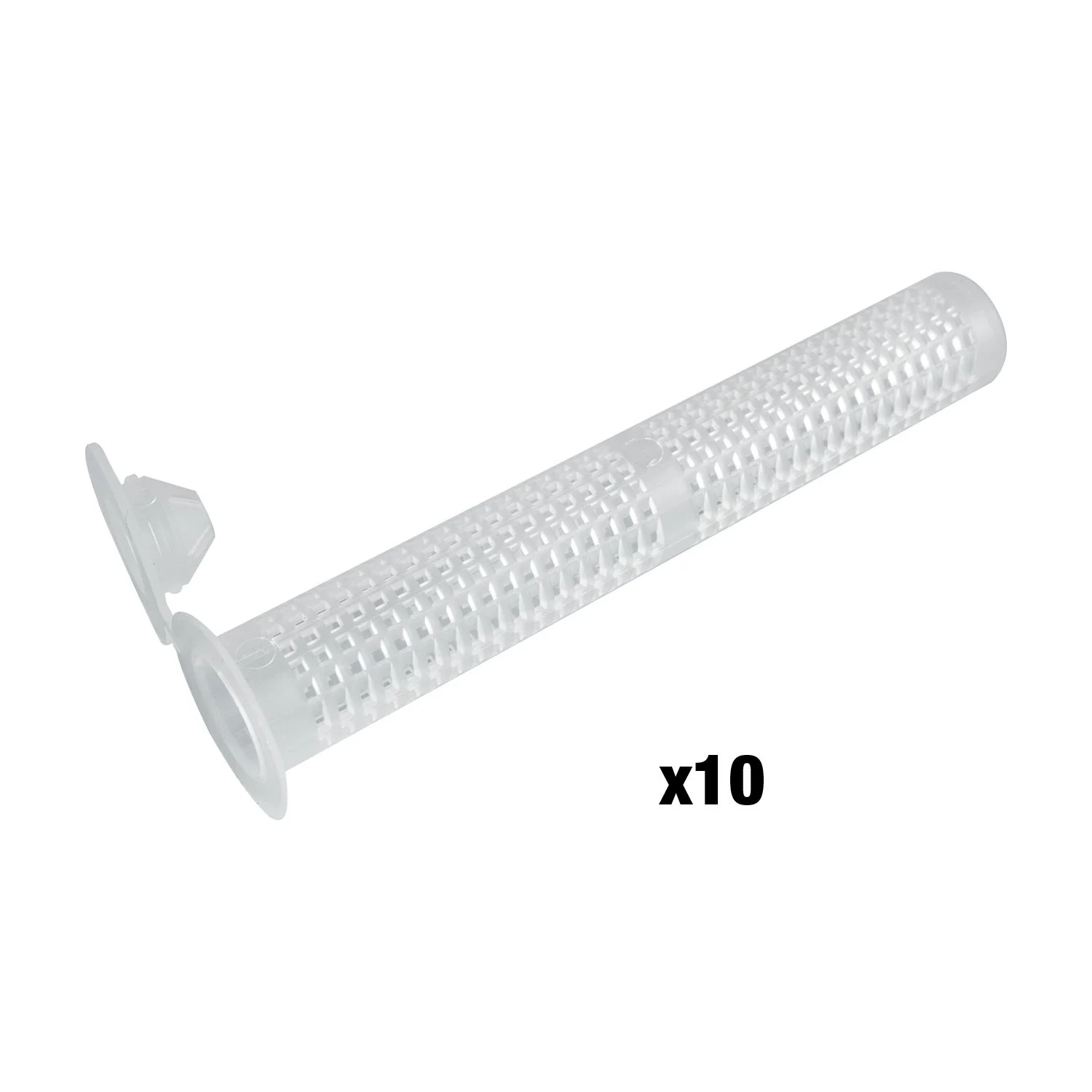 DTNPS1280-10PC.webp NYLON PERFORATED SLEEVE 12 X 80MM 10PC - Image 1