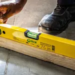 SPIRIT LEVEL BOX 400MM X 1.4MM 2 X VIAL 0.5MM ACCUR. ALUM. - Image 2