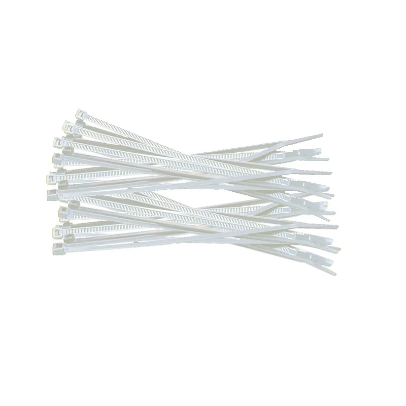 E10088.webp CABLE TIES WHITE 390MM*7.8MM PACK 50 T120R - Image 1