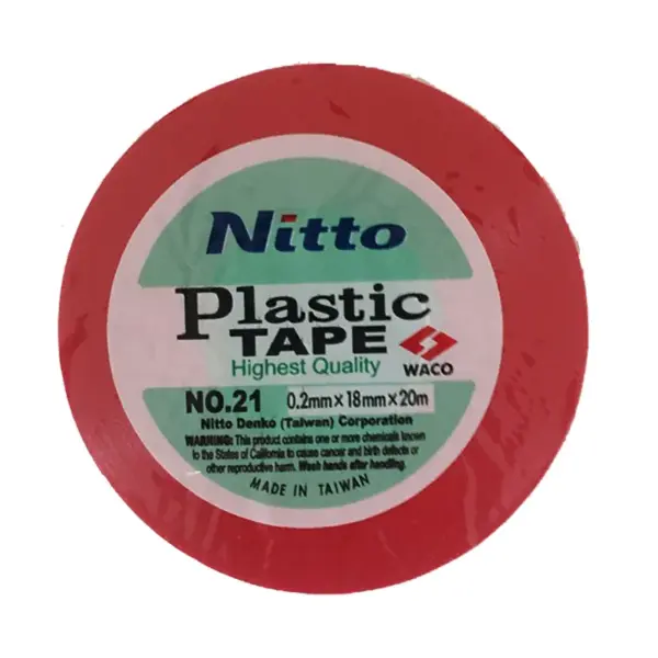 INSULATION TAPE NITTO 20MT RED