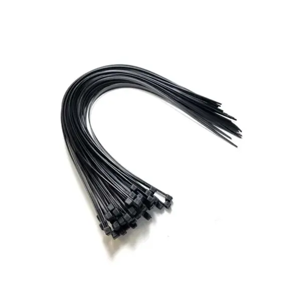 CABLE TIES BLACK 390MM*7.8MM PACK 50 T120R