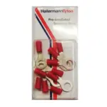 TERMINAL PP INS RING 6.5MM PKT10 PRPK1