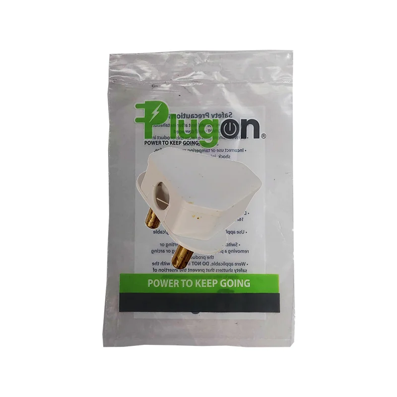 E10965.webp PLUG TOP 16A 3 PIN WHITE M-10B - Image 1