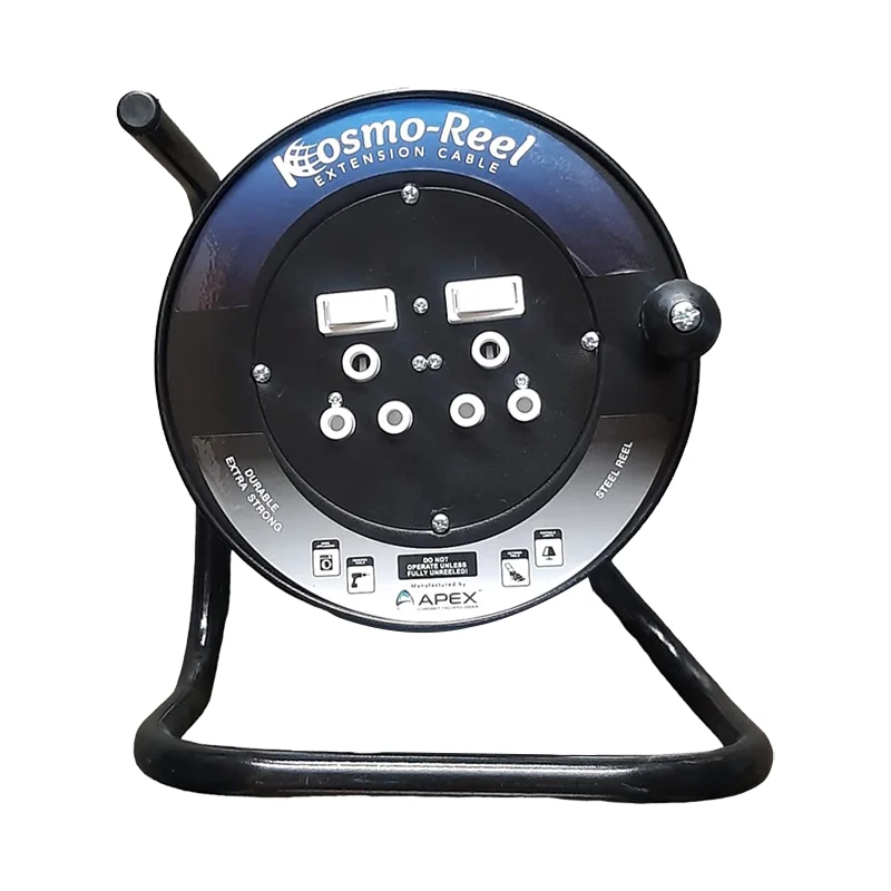 E11029.webp EXTENSION REEL METAL 2X16A NO CABLE - Image 1