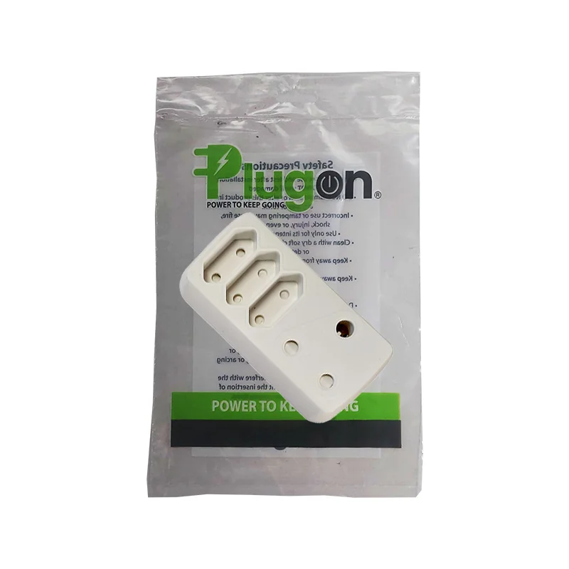 E11055.webp PLUG ADAPTOR R13 1*16AMP; 3*5AMP - Image 1