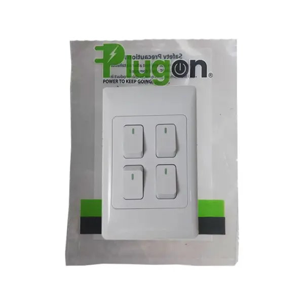SWITCH LIGHT 4 LEVER 4*2 1 WAY  (SWS04)
