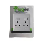 SWITCH SOCKET DOUBLE 100 X100 (SWSDS 4X4)