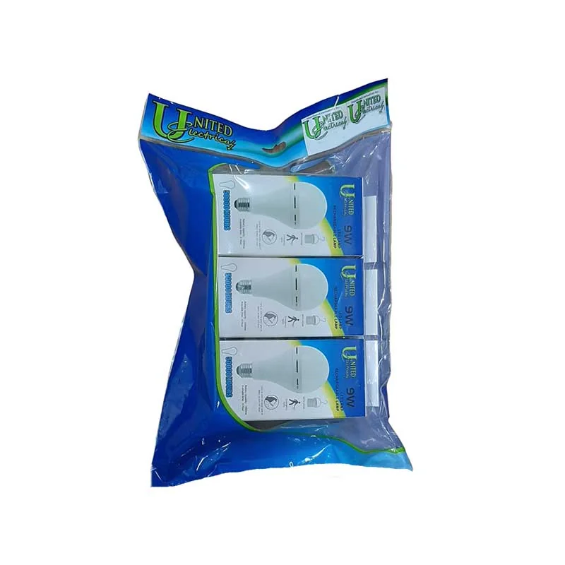 E11256.webp GLOBE E27 LED 9W ES COOL/W RECHARGE 50000HRS 3-4HR PACK 3 - Image 1