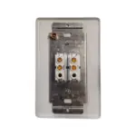 SWITCH LIGHT SWITCH 2 LEVER 4*2 1 WAY STEEL AM02S