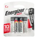 MAX C BATTERY-2PACK (MOQ6) ENERGIZER