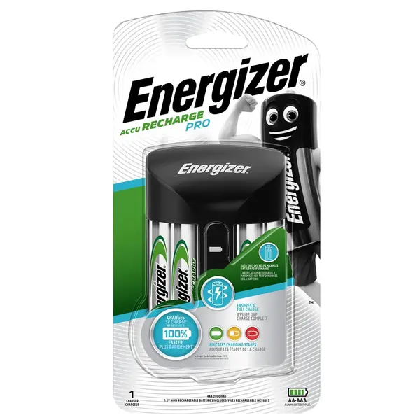 PRO CHARGER (WITH 4 X 2000MAH AA ) ENERGIZER